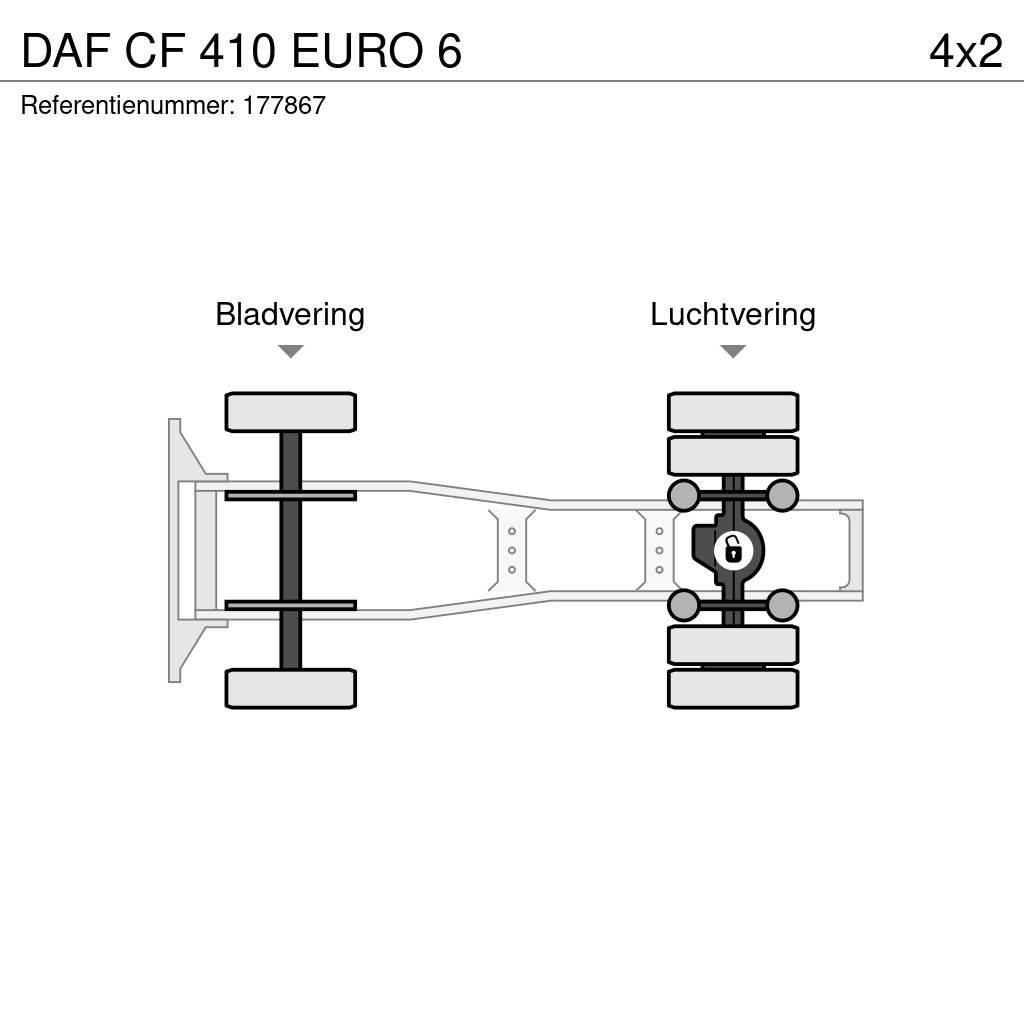DAF CF 410 EURO 6 Tegljači