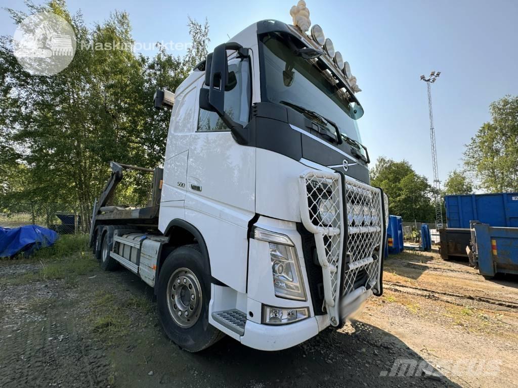 Volvo FH 500 Rol kiper kamioni sa kukom za podizanje tereta