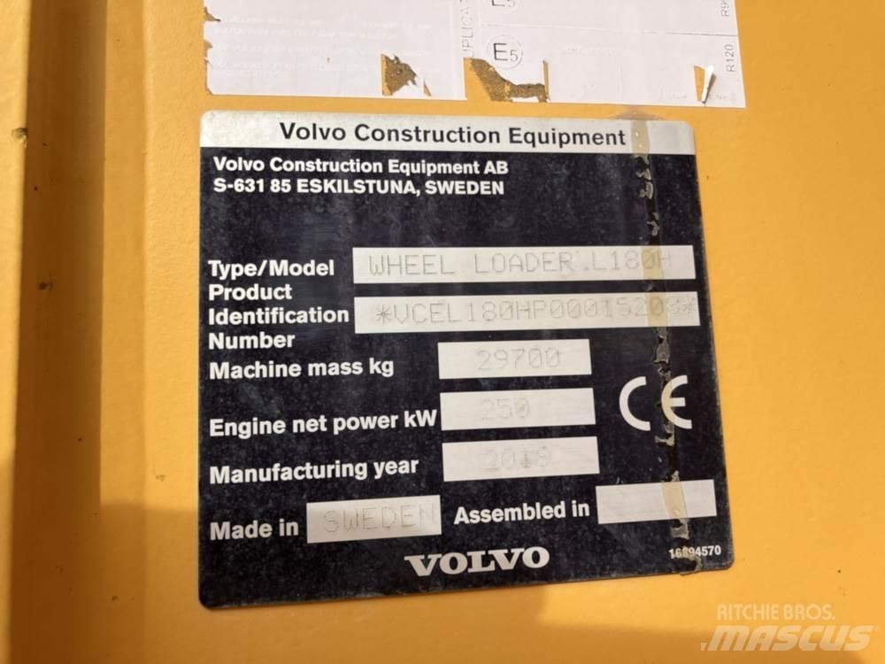 Volvo L180H Utovarivači na točkove