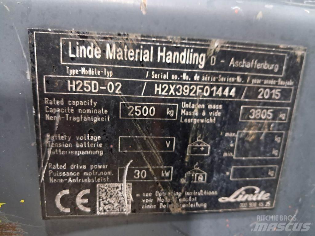 Linde H25D-02 Dizelski viljuškari