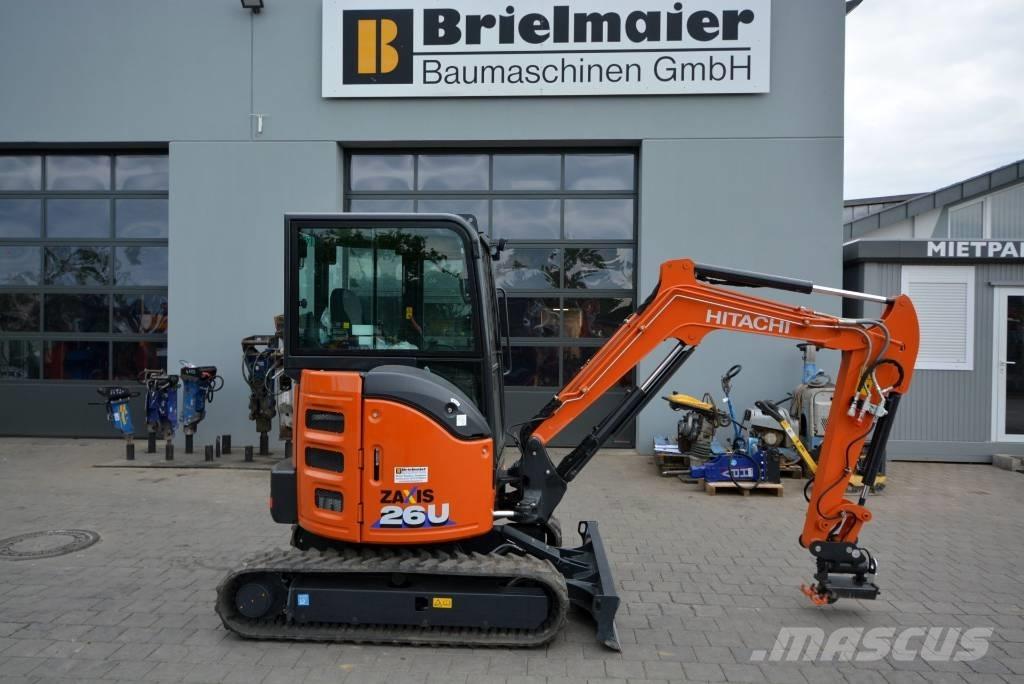 Hitachi ZX 26 U-6 Mini bageri < 7t