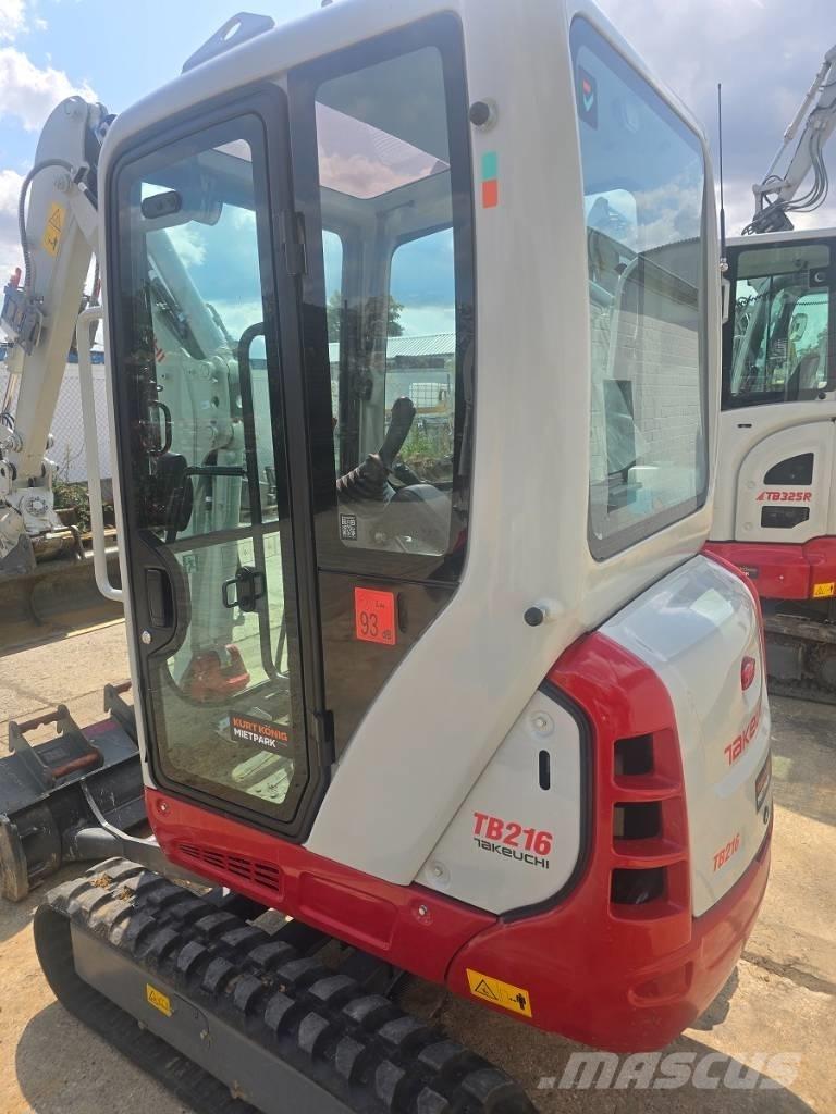 Takeuchi TB 216 A Mini bageri < 7t