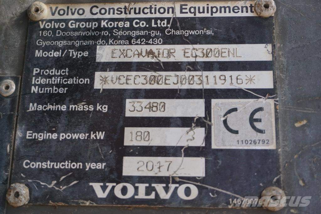 Volvo EC 300 E Bageri guseničari