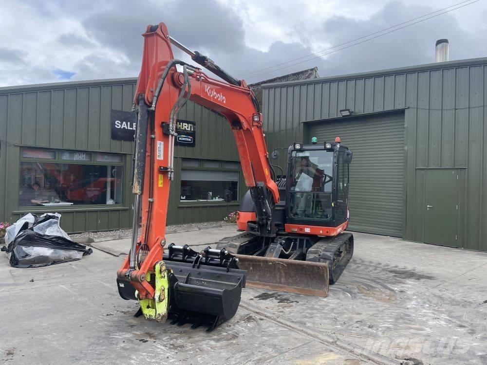 Kubota KX 080-4 Midi bageri 7t – 12t