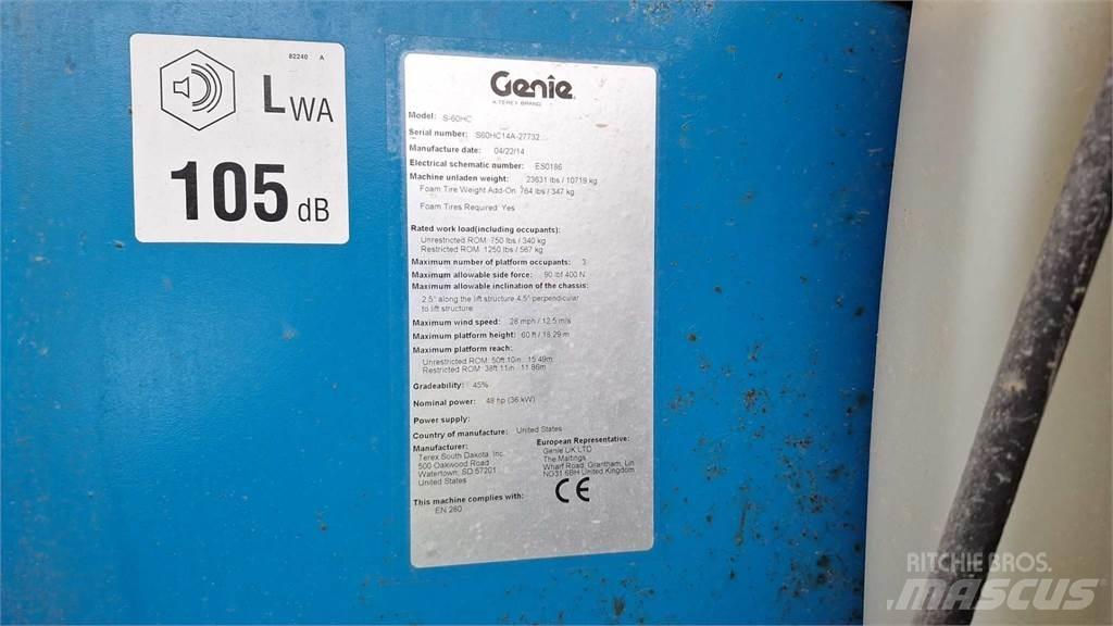 Genie S60HCE Teleskopske podizne platforme