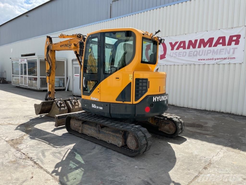 Hyundai R60 CR9A Mini bageri < 7t