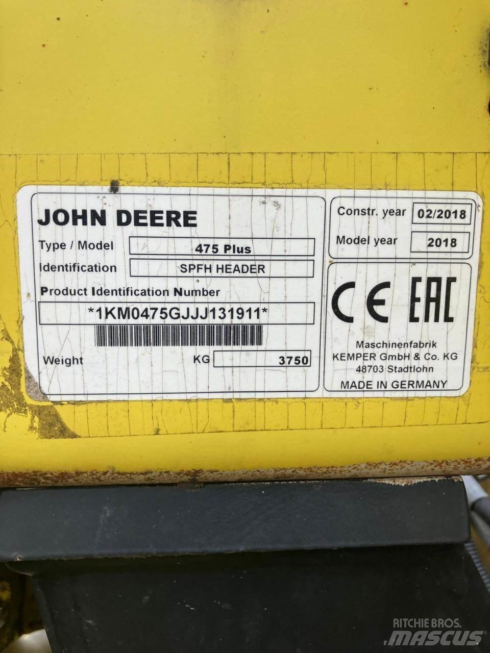 John Deere 8500 Mašine za stočnu hranu sa sopstvenim pogonom