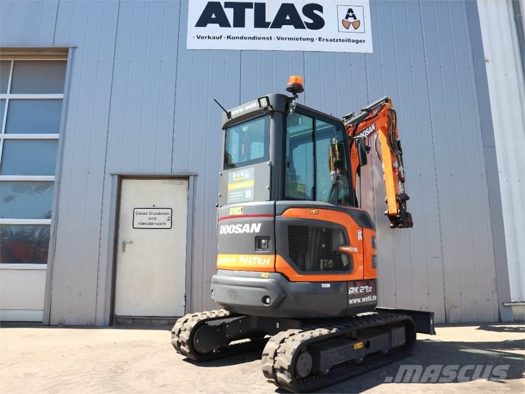 Doosan DX27Z-7 Mini bageri < 7t