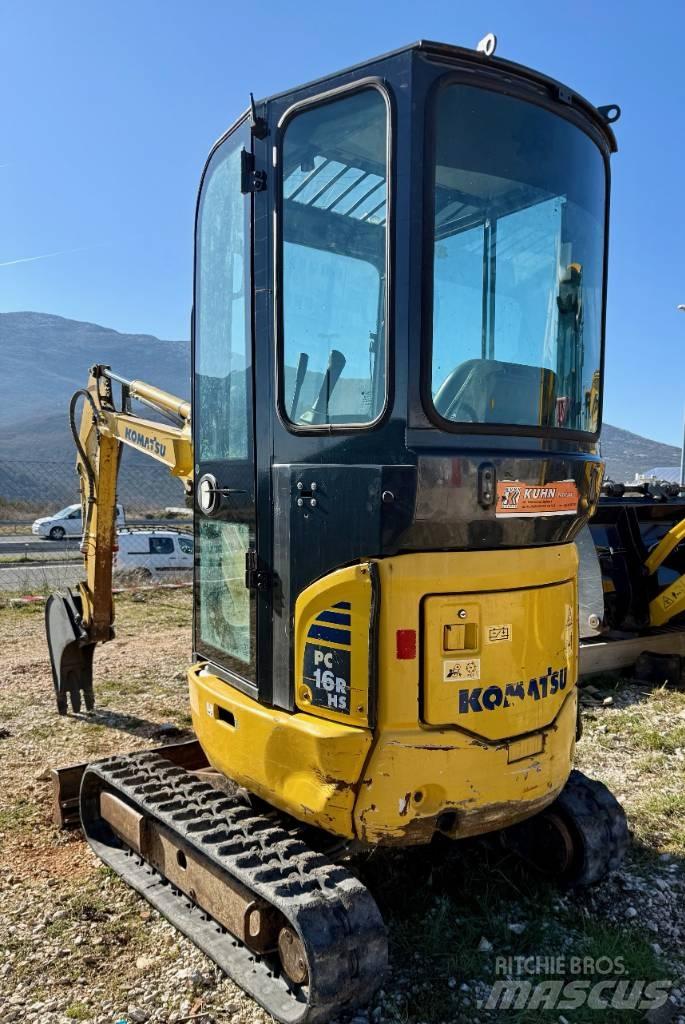 Komatsu PC 16 R-3HS Mini bageri < 7t