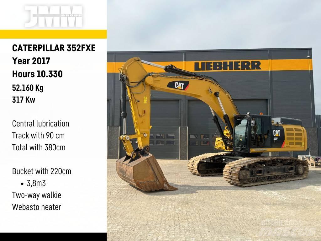 CAT 352 FXE Bageri guseničari