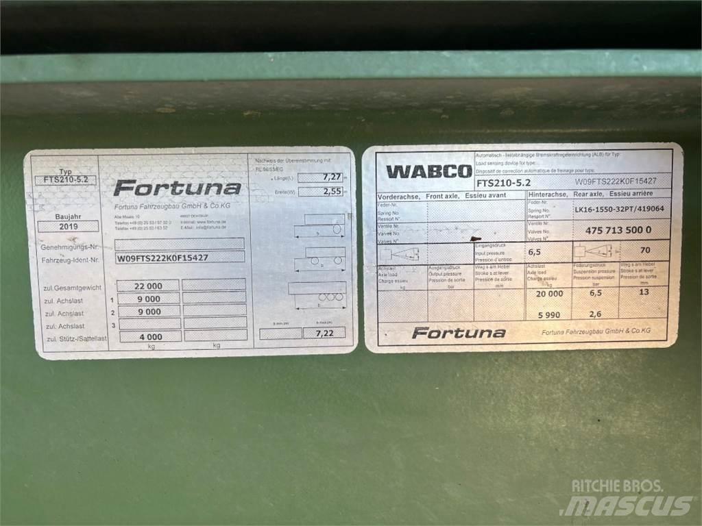 Fortuna FTS 210 Prikolice za bale