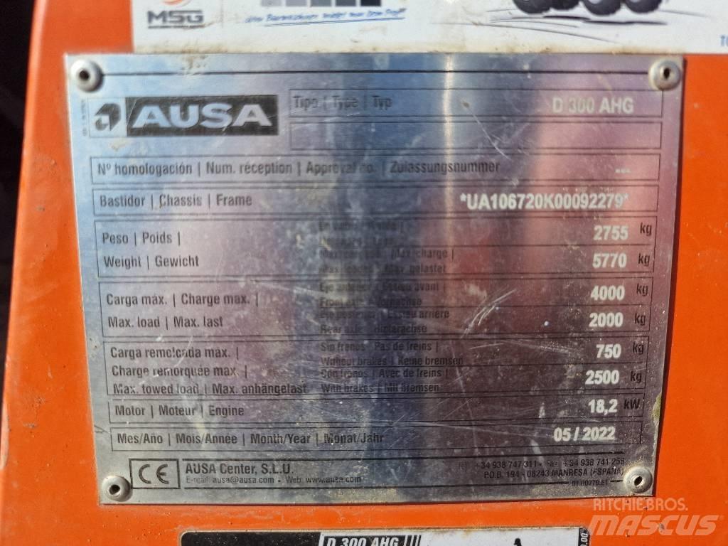 Ausa D300AHG Zglobni damperi