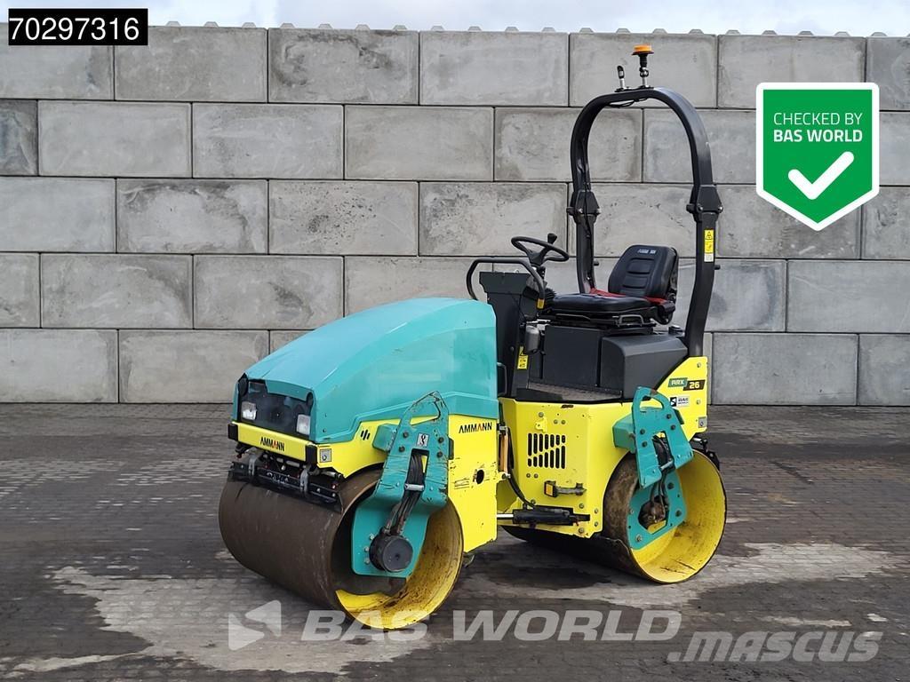 Ammann ARX26 Valjci sa duplim bubnjem