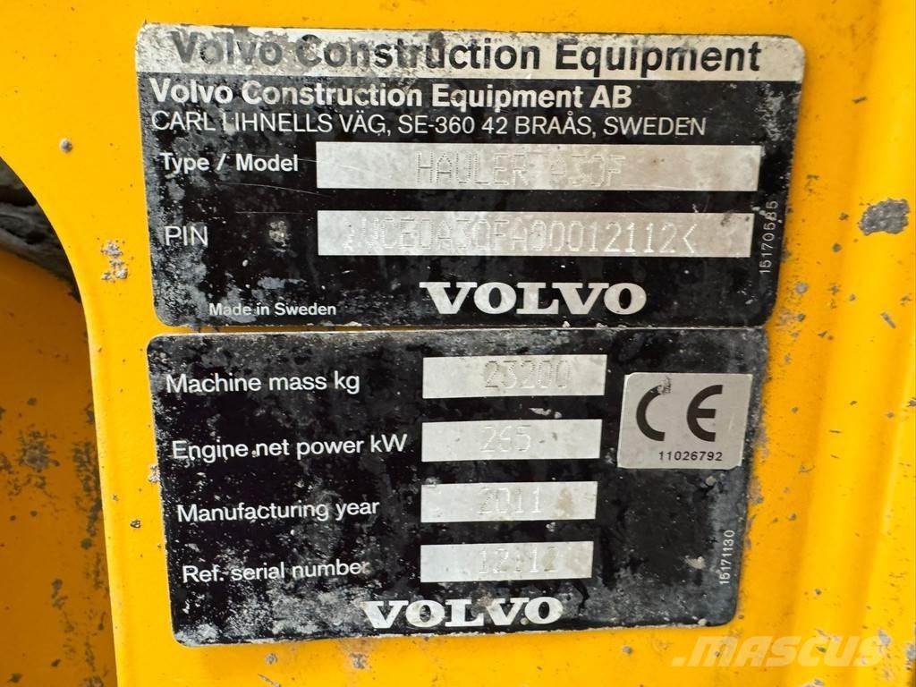 Volvo A30F Zglobni damperi