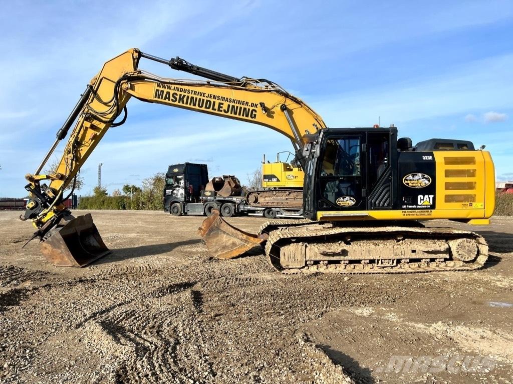 CAT 323 EL Bageri guseničari