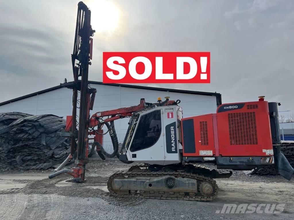 Sandvik DX800 Terenske bušilice