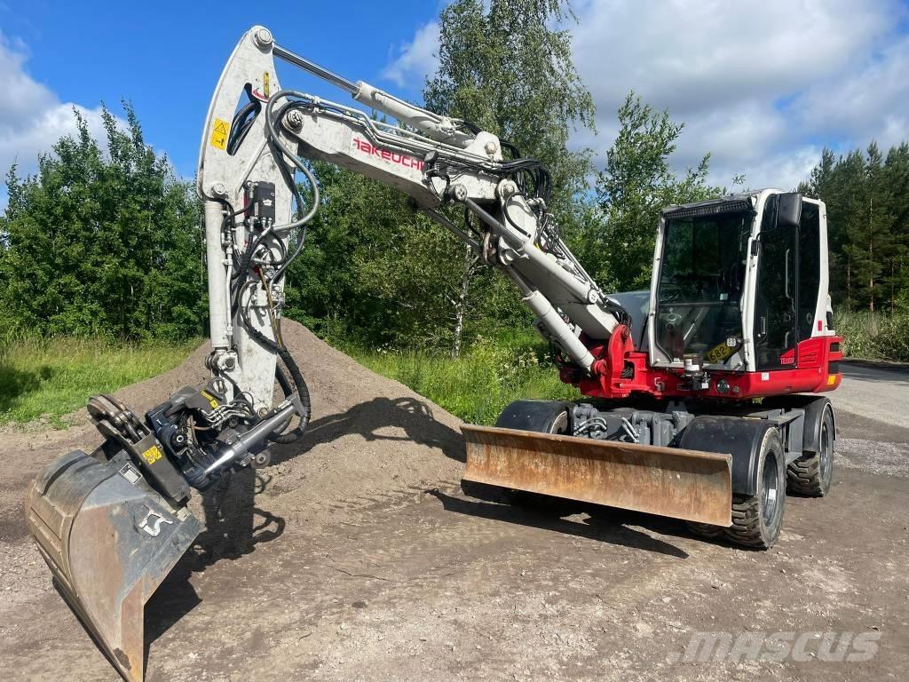 Takeuchi TB395W Bageri točkaši