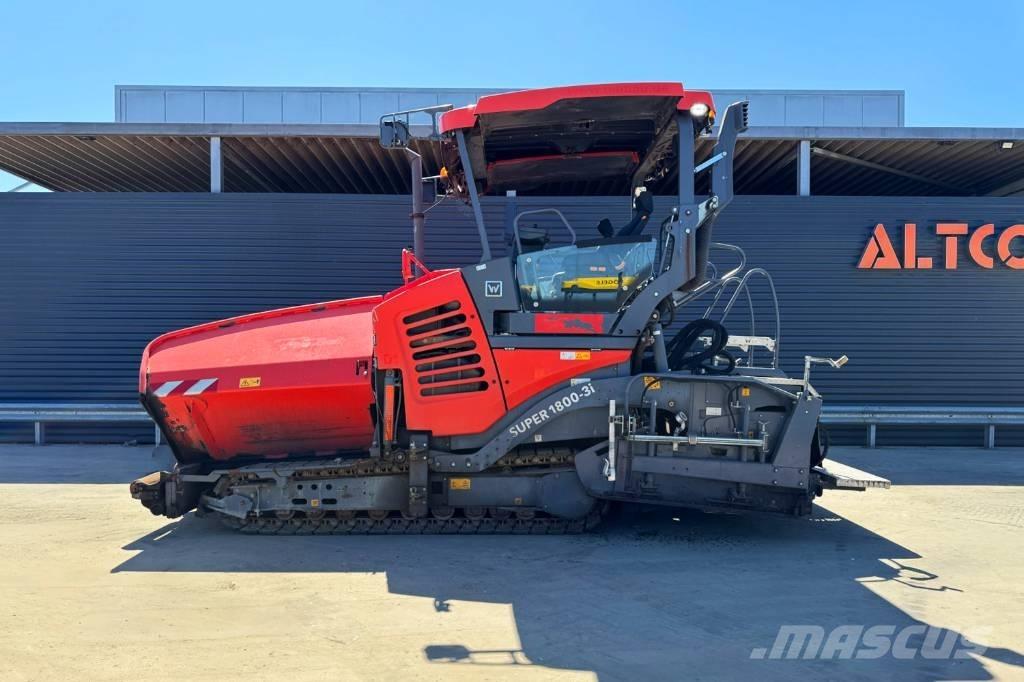 Vögele SUPER 1800-3I Asfaltni finišeri
