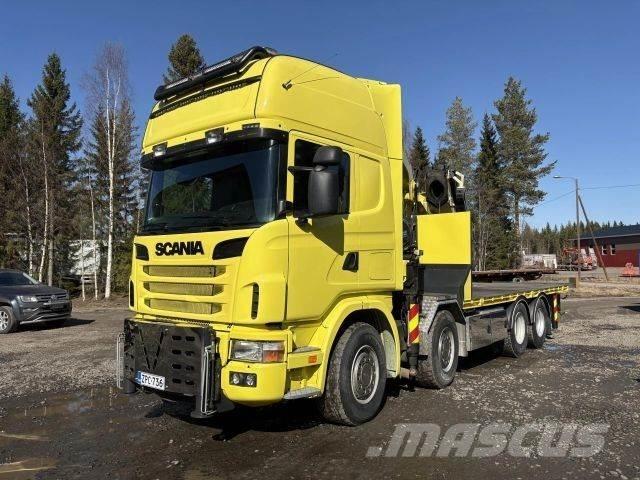 Scania R164G 8*4 Kamioni sa kranom