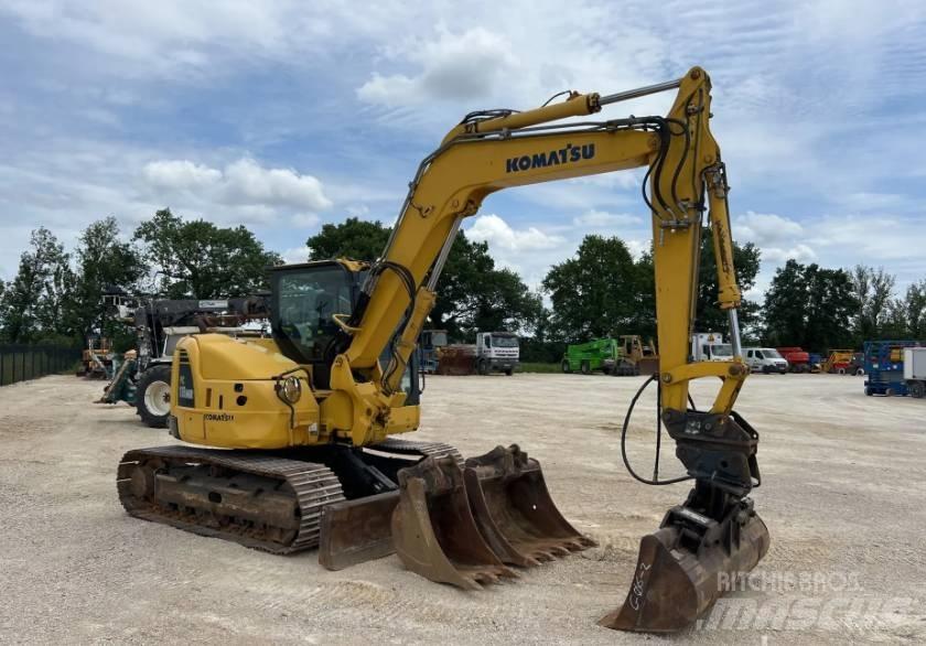 Komatsu PC 118 MR-8 Midi bageri 7t – 12t