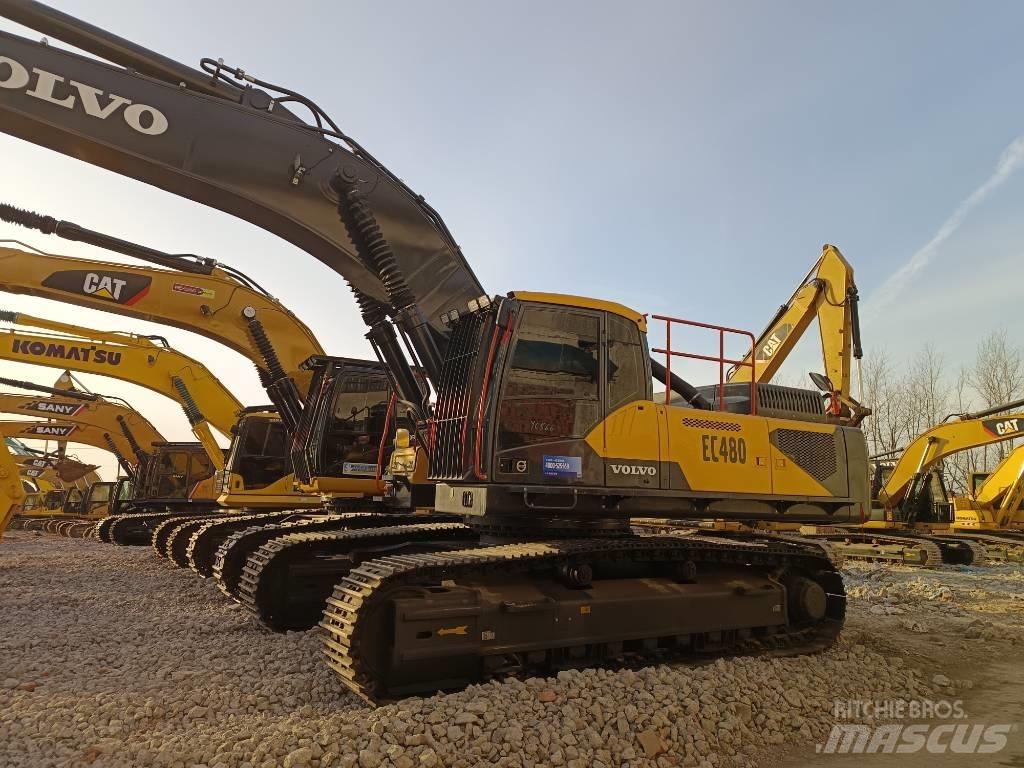 Volvo EC 480 D L Bageri guseničari