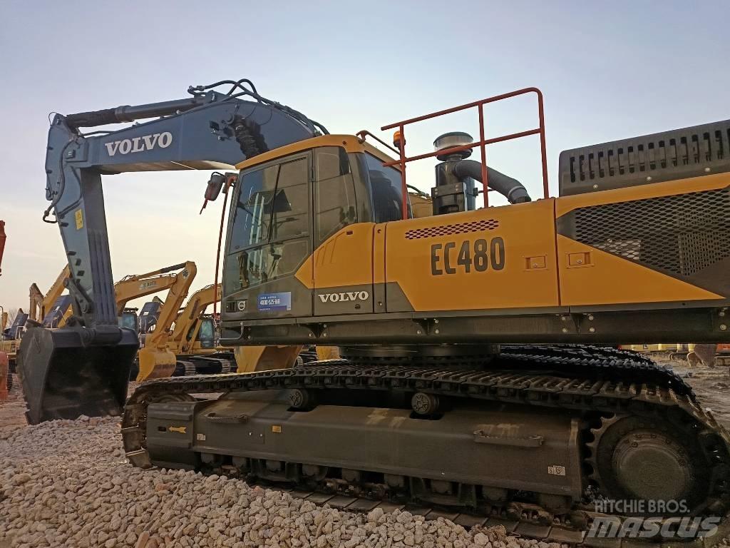 Volvo EC 480 D L Bageri guseničari