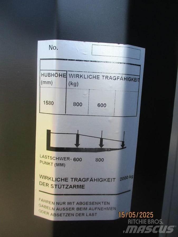 BT SWE 080L Ručni električni viljuškar
