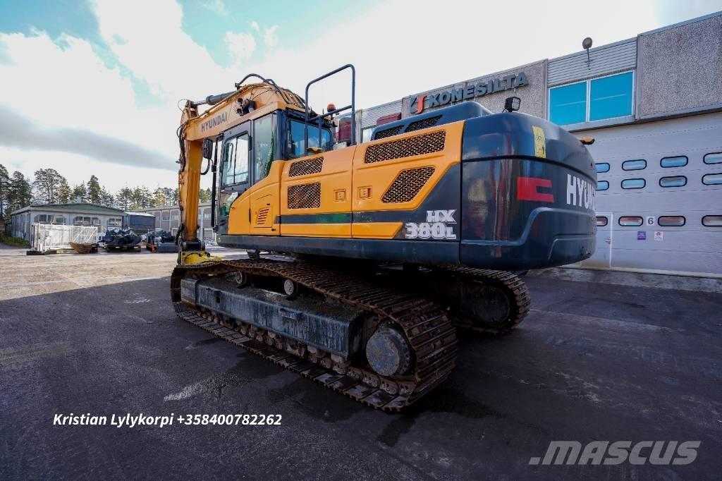 Hyundai HX 380 L Bageri guseničari