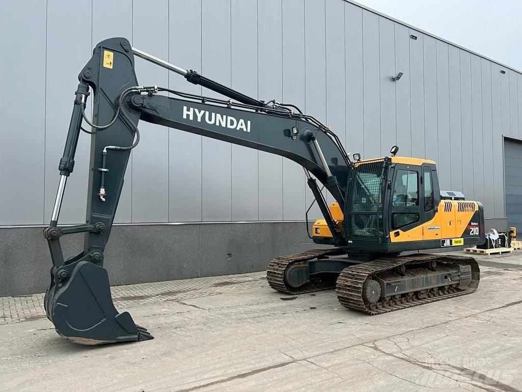 Hyundai R 210 Bageri guseničari