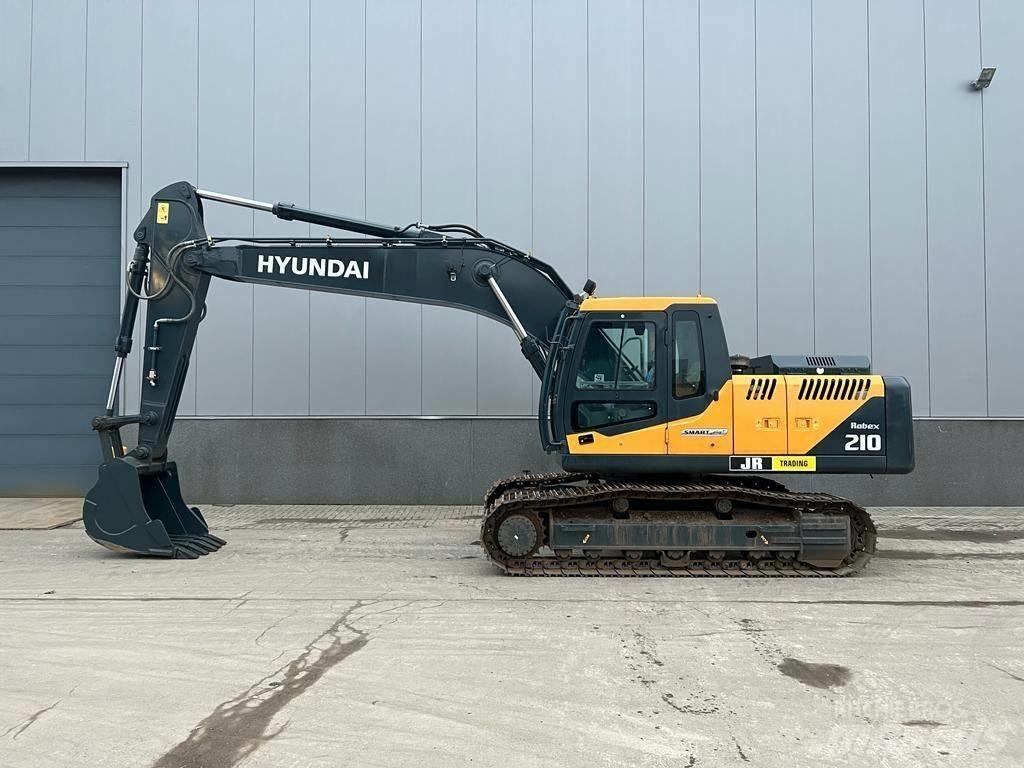 Hyundai R 210 Bageri guseničari