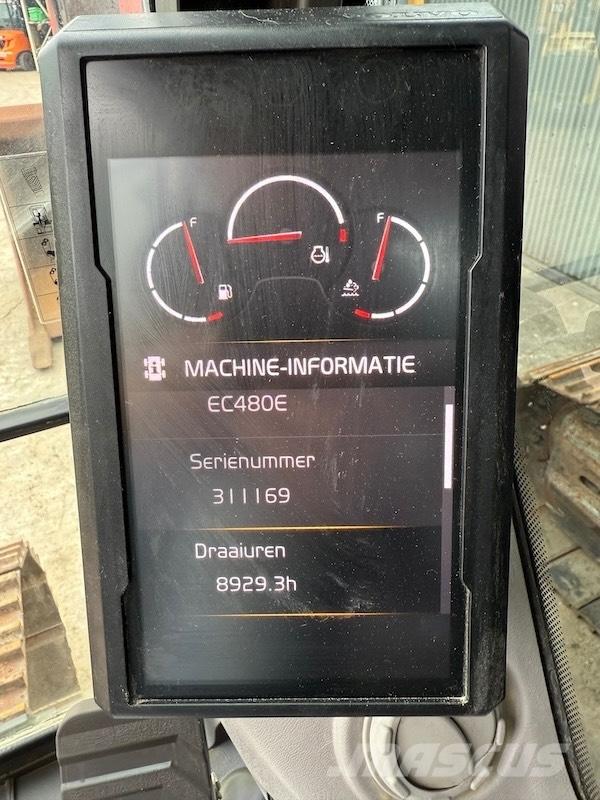 Volvo EC 480 E L Bageri guseničari