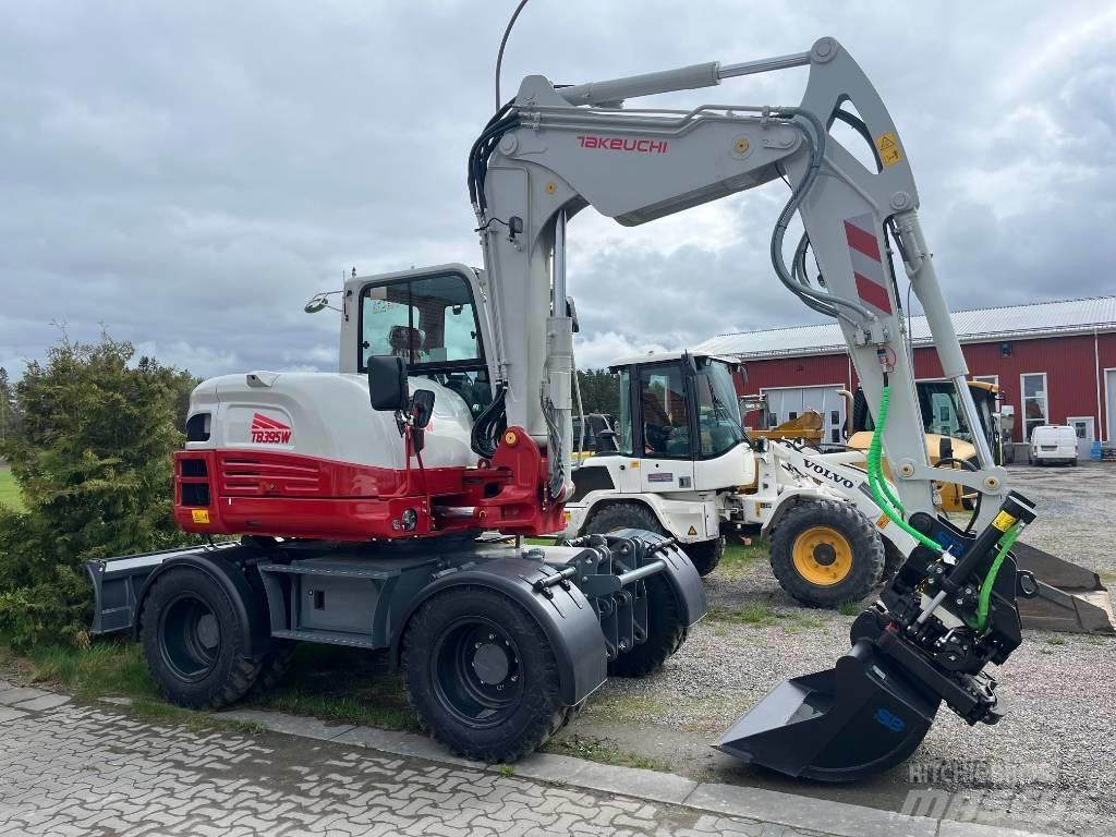 Takeuchi TB 395 W Bageri točkaši