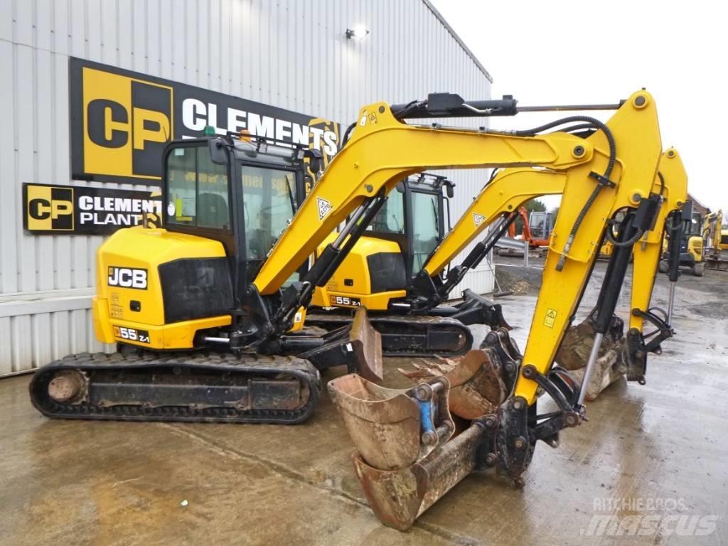 JCB 55 Z-1 Midi bageri 7t – 12t