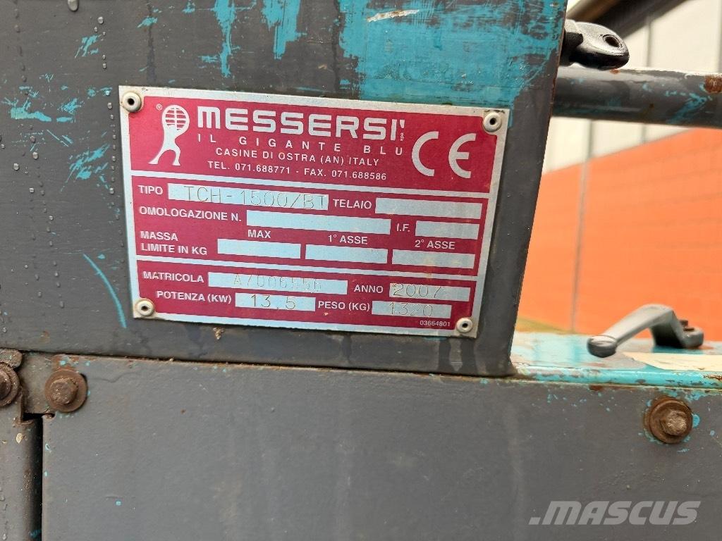 Messersi TCH 1500 BT Damperi na gusenice