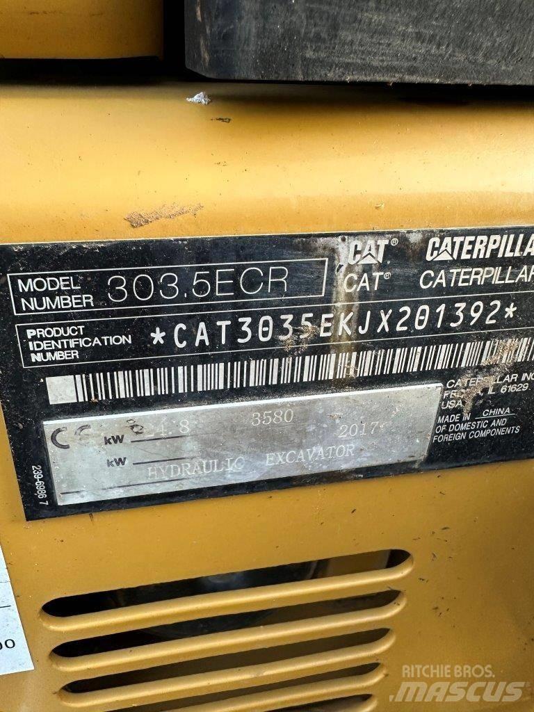 CAT 303.5 E CR Mini bageri < 7t