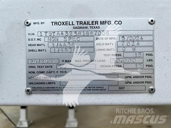 Troxell 130BBL Poluprikolice cisterne