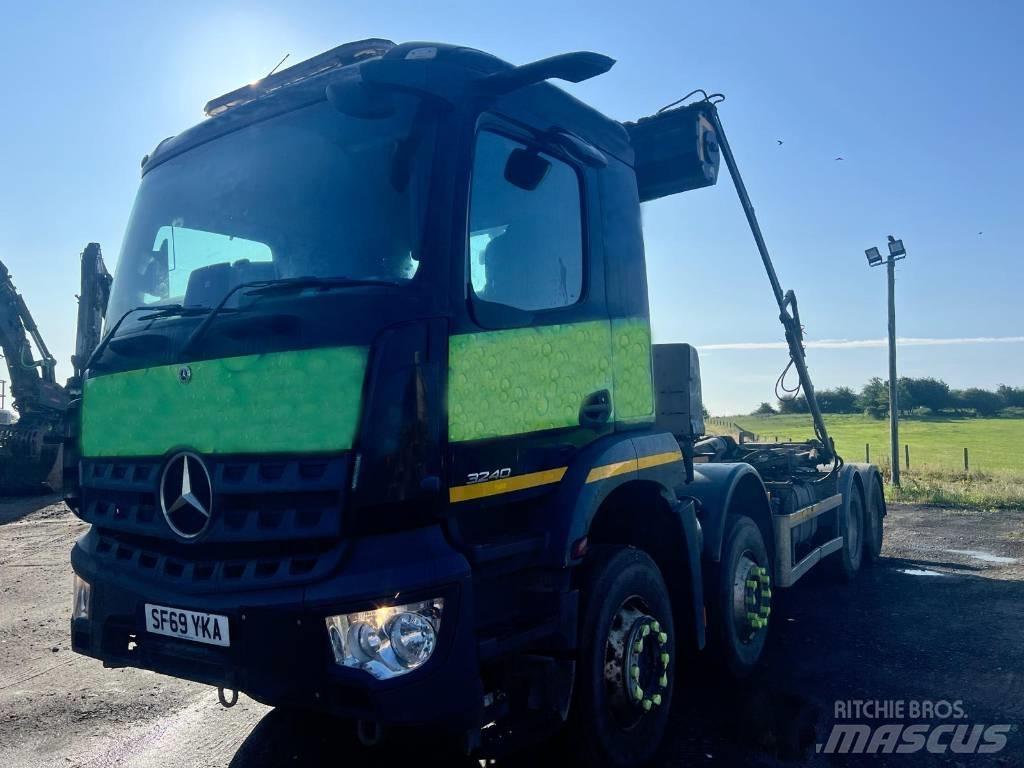 Mercedes-Benz 3240 Rol kiper kamioni sa kukom za podizanje tereta