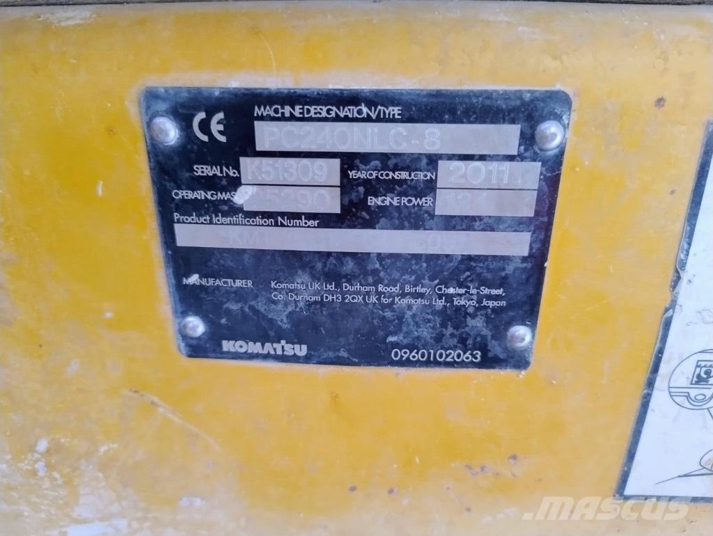 Komatsu PC 240 NLC-8 Bageri guseničari