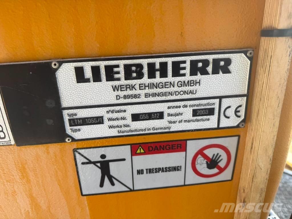 Liebherr LTM 1055-1 Polovne dizalice za sve terene