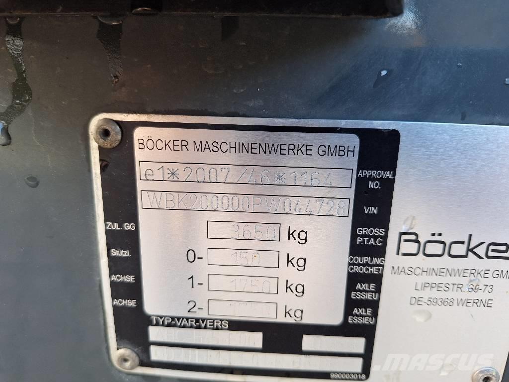 Böcker AHK 36/2400 Ostali kranovi