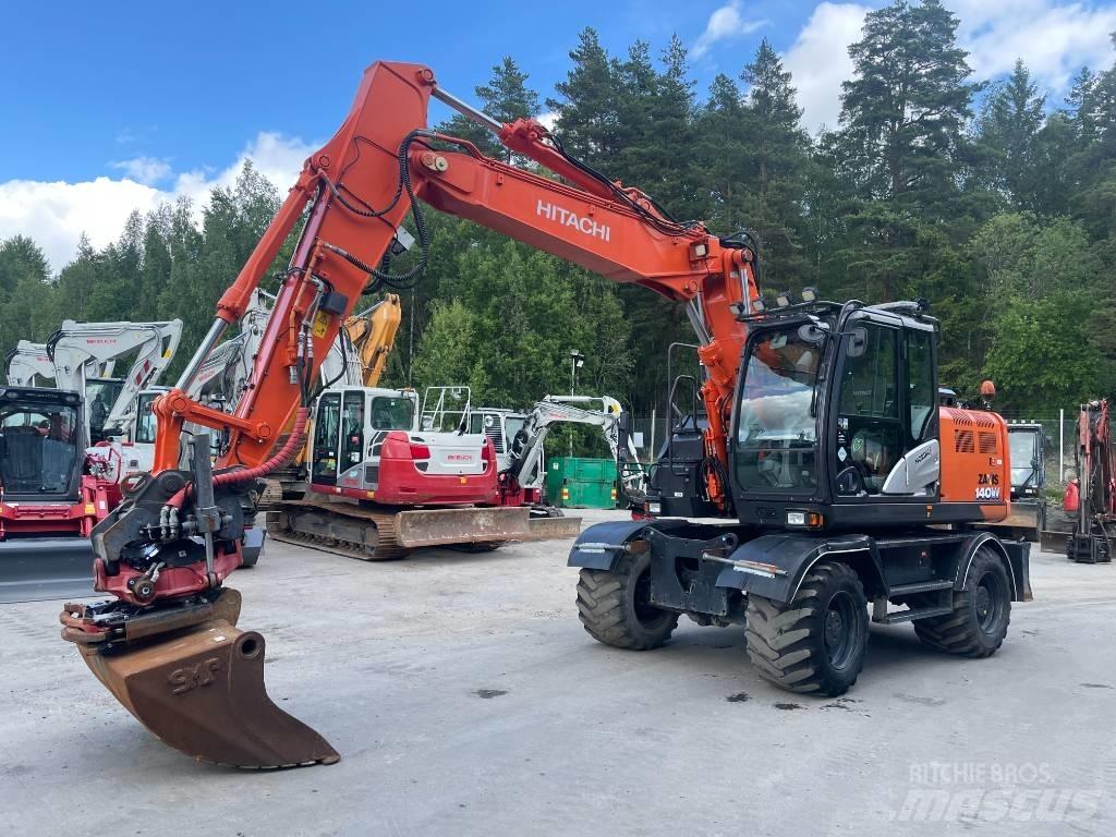 Hitachi ZX 140 W-6 Bageri točkaši