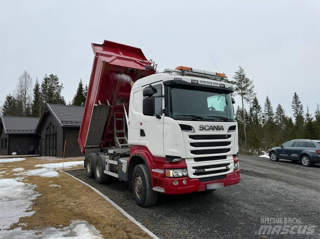 Scania R 620 6x4 V8 Kiperi kamioni