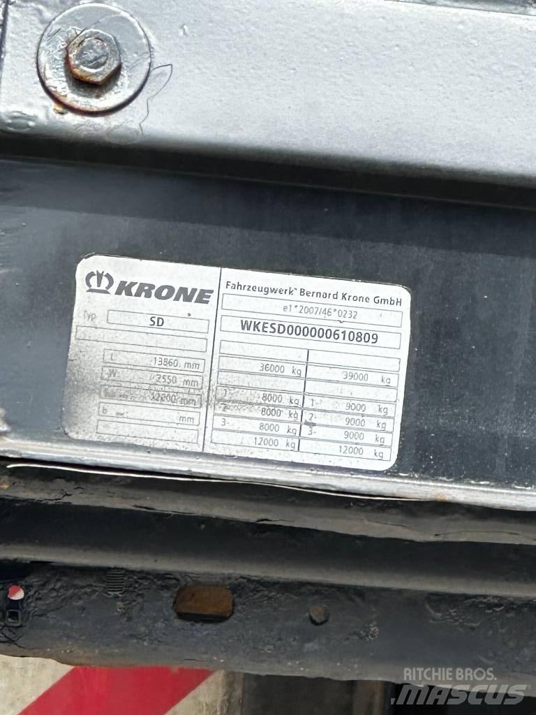 Krone SD Poluprikolice sa otvorenim sandukom