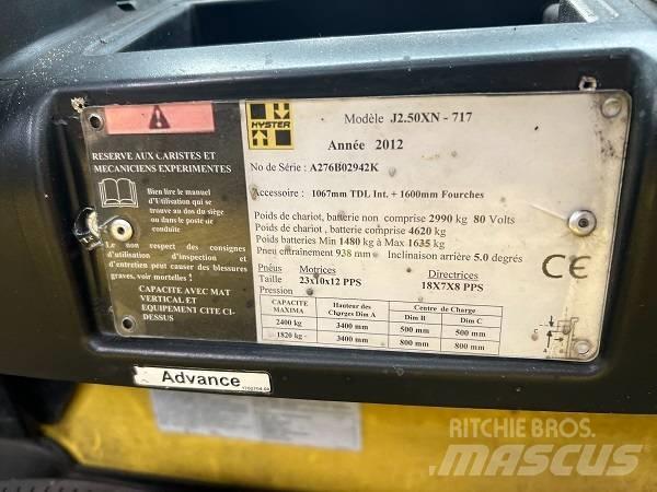 Hyster J2.5XN Električni viljuškari