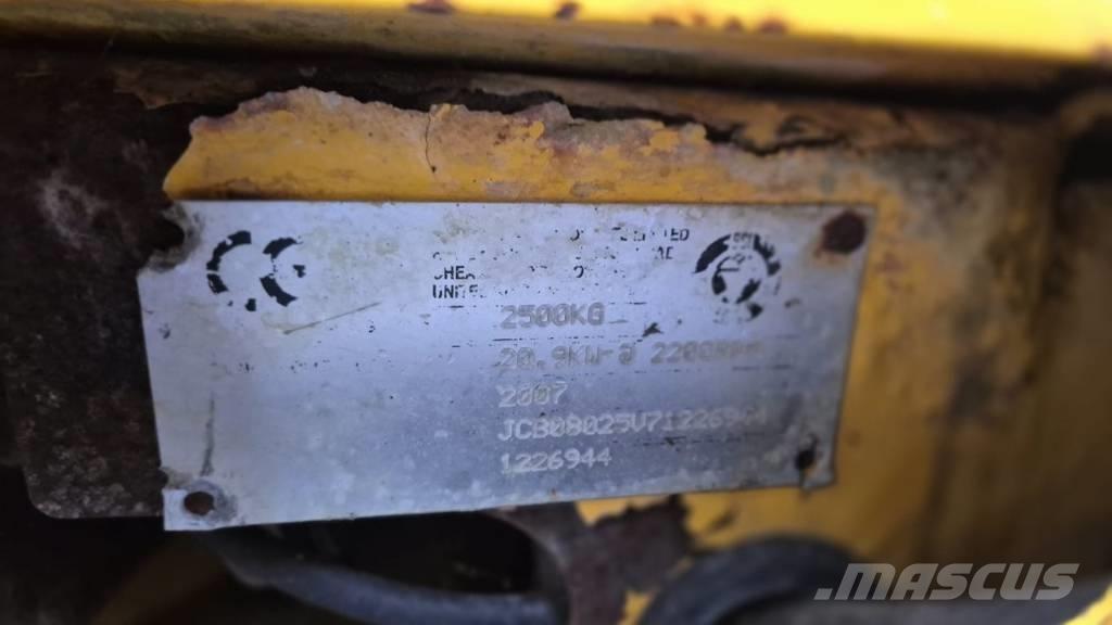 JCB 8025 Mini bageri < 7t