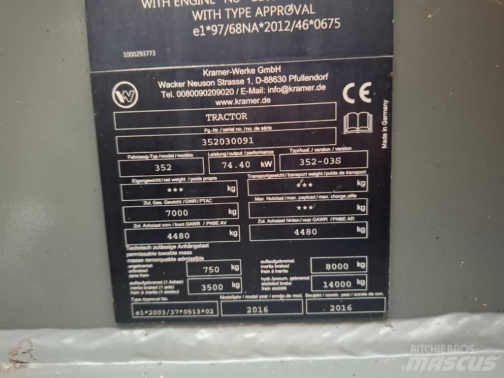 Kramer 8105 Utovarivači na točkove