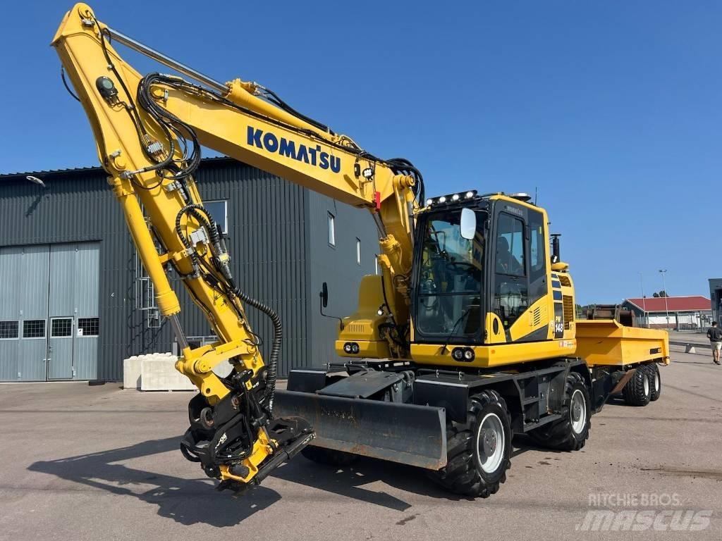 Komatsu PW148-11 Bageri točkaši