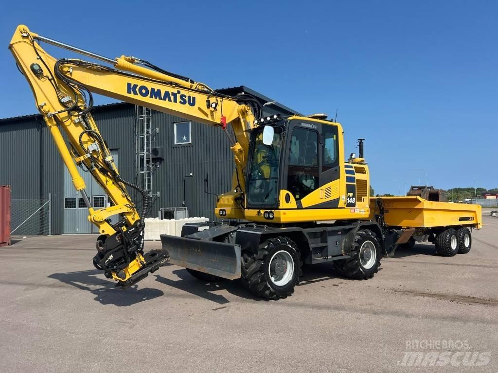 Komatsu PW148-11 Bageri točkaši