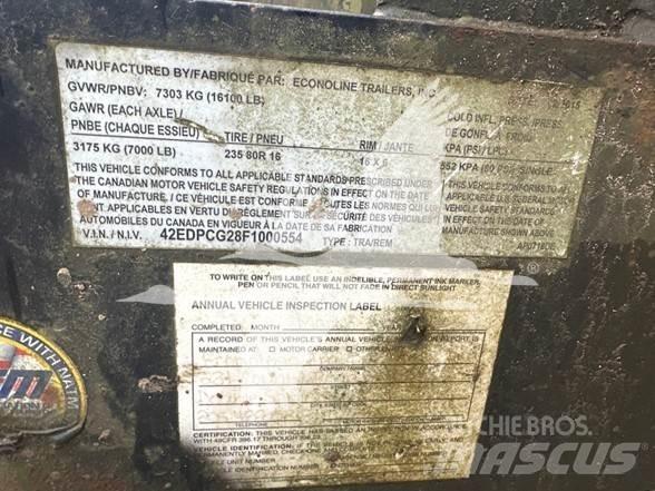 Econoline TAG Prikolice platforme/otvoreni sanduk