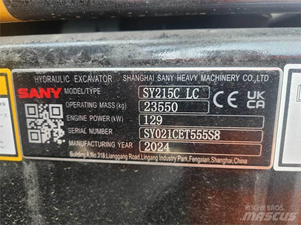 Sany SY215C Bageri guseničari